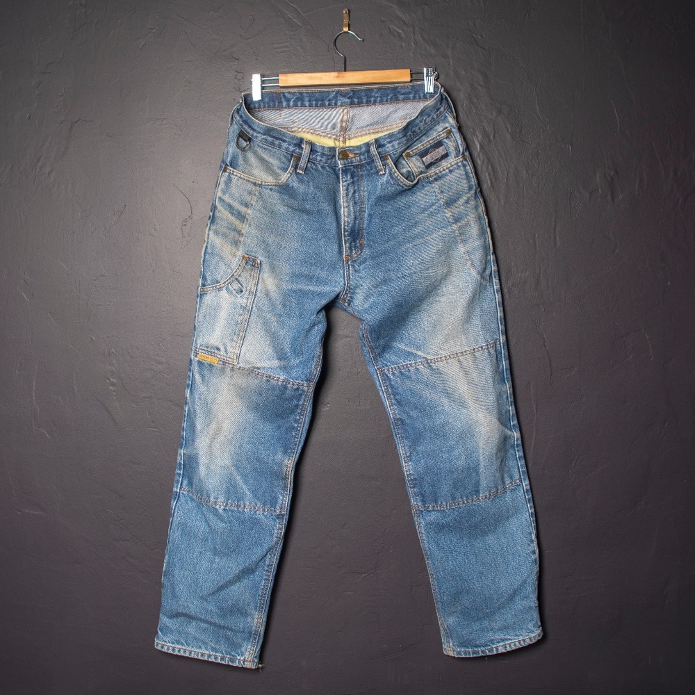 Vintage Men's Light Blue Carpenter Jeans